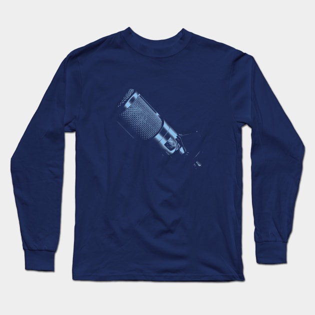 microphone Long Sleeve T-Shirt by FBdesign